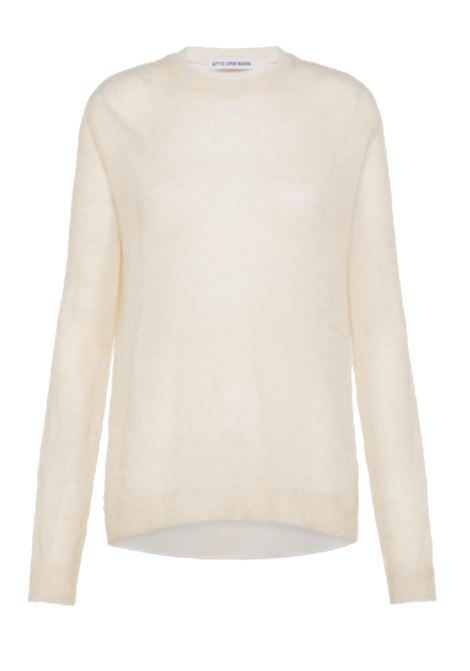 Long-sleeved sweater in cream ATTIC AND BARN |  | ATKN0080040